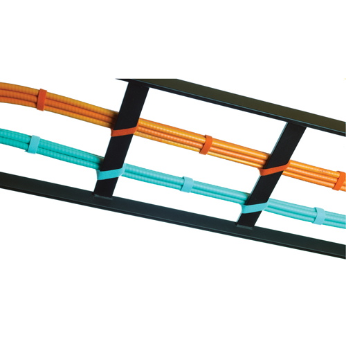 One-Wrap&reg; Cable Management Tape, Hook & Loop, 25 yds x 3/4", Self-Grip, Orange Mukwa Safety Services