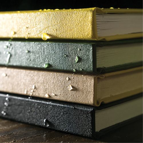 Bound Book, Hard Cover, Yellow, 160 Pages, 4-5/8" W x 7-1/4" L Mukwa Safety Services