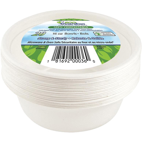 Eco Guardian Compostable Bowl Mukwa Safety Services