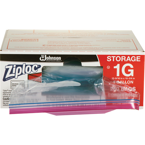 Sacs d'entreposage alimentaire &agrave; double fermeture &agrave; glissi&egrave;re de Ziploc Mukwa Safety Services