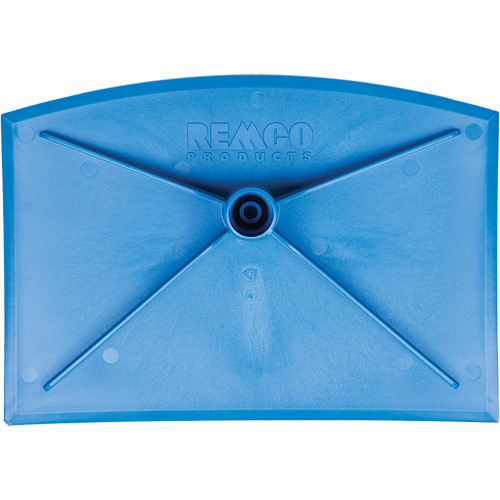 Food Hoe Head, Blue, 8" W x 11-1/4" L Mukwa Safety Services