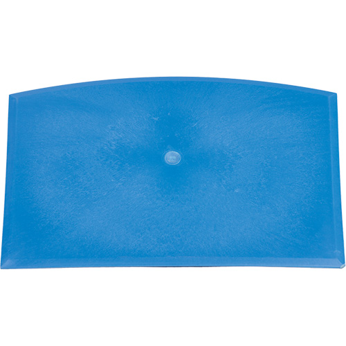 Food Hoe Head, Blue, 8" W x 11-1/4" L Mukwa Safety Services