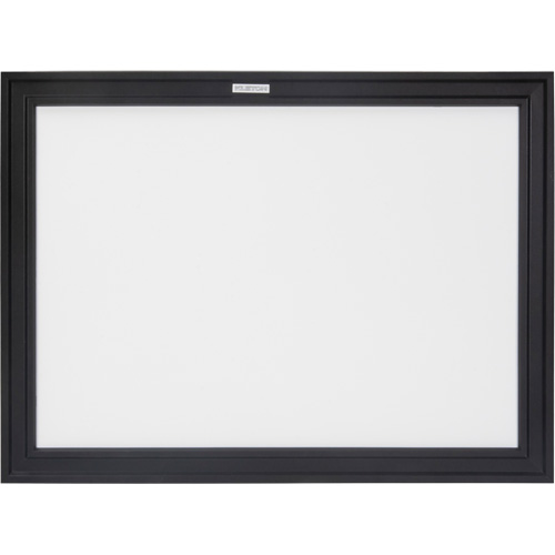 Black MDF Frame Whiteboard, Dry-Erase/Magnetic, 24" W x 18" H Mukwa Safety Services