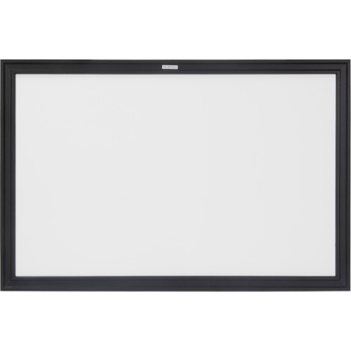Tableau blanc &agrave; cadre MDF noir, Effacement &agrave; sec/Magn&eacute;tique, 36" la x 24" h Mukwa Safety Services