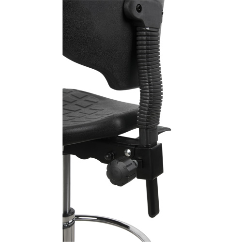 Tabouret robuste et ergonomique, Mobile, Ajustable Hauteur, Capacit&eacute; 250 lb Mukwa Safety Services