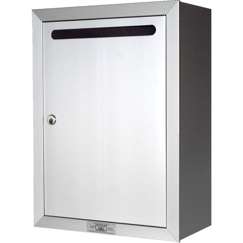 Boîte de collecte, Fixation En surface, 16-3/16" x 11-3/4", Aluminium Mukwa Safety Services