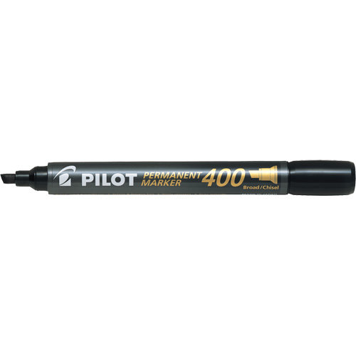 Marqueur permanent 400, Noir, Pointe Ciseau Mukwa Safety Services