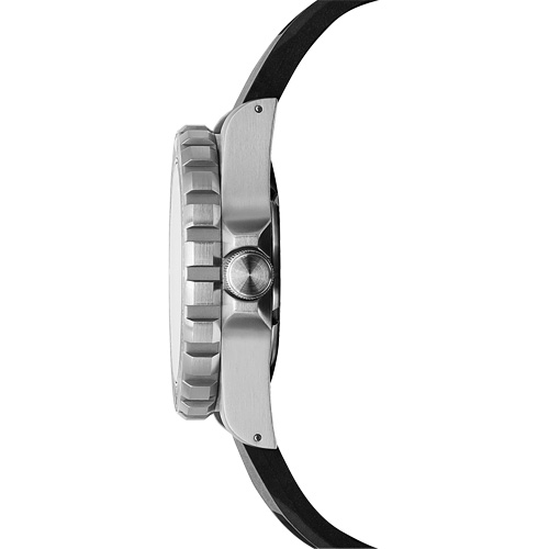 Large Diver's Quartz Watch, Digital, Battery Operated, 41 mm, Black Mukwa Safety Services