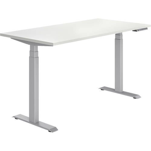 Newland Height-Adjustable Rectangular Table Mukwa Safety Services