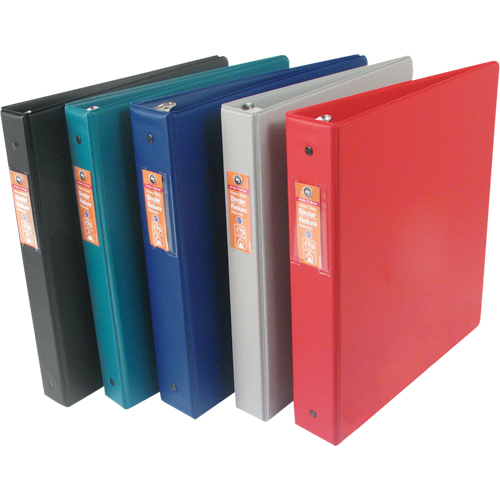 Cartables en vinyle, 11" x 8-1/2" x 1", Vert Mukwa Safety Services