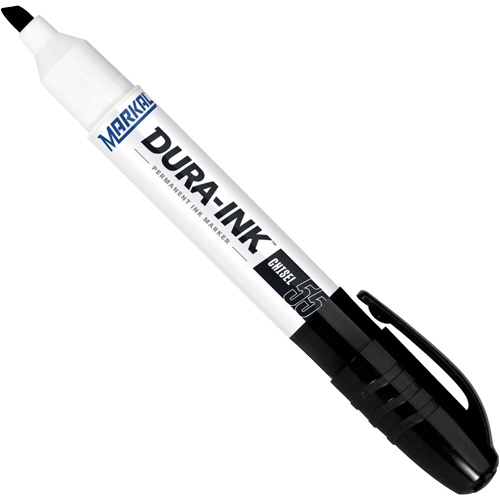 Dura-Ink&reg; 55 Permanent Marker, Black, Chisel Tip Mukwa Safety Services
