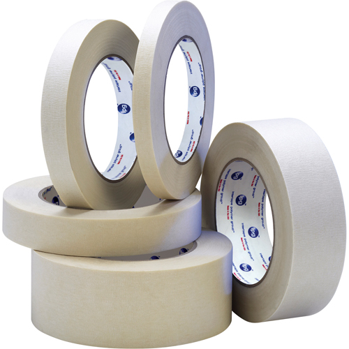 General Purpose Masking Tape, 72 mm (3") x 55 m (180'), Tan Mukwa Safety Services