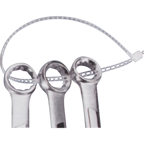Ladder Ties, 7" Long, 40 lbs. Tensile Strength, Natural Mukwa Safety Services