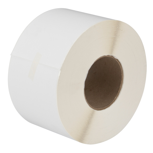 &eacute;tiquettes d'emballage vierges, 6" la x 4" la x Blanc Mukwa Safety Services