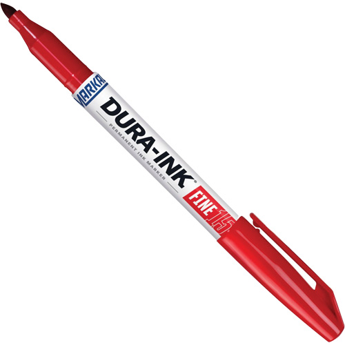 Dura-Ink&reg; Markers - #15, Red, Fine Tip Mukwa Safety Services