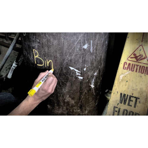Quik Stik&reg; Twist-Up Paint Markers, Solid Stick, White Mukwa Safety Services