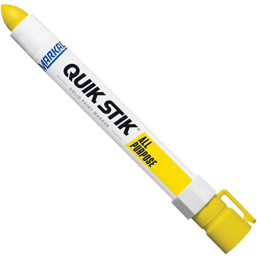 Quik Stik&reg; Twist-Up Paint Markers, Liquid, Yellow Mukwa Safety Services
