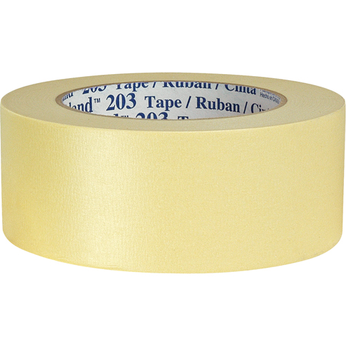 Highland 203 Masking Tape, 48 mm (2") x 55 m (180'), Beige Mukwa Safety Services