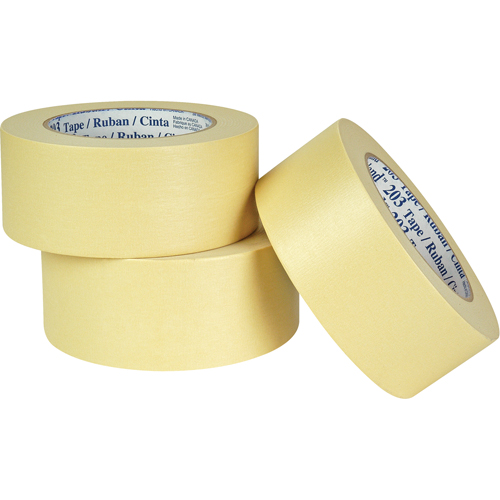 Highland 203 Masking Tape, 48 mm (2") x 55 m (180'), Beige Mukwa Safety Services
