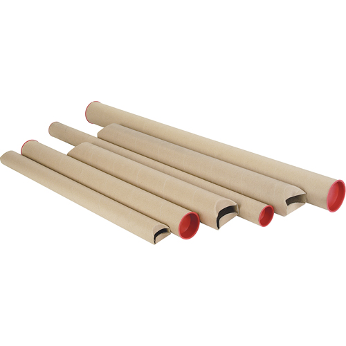 Tubes postaux Snap-Seal, 2" la x 18" lo Mukwa Safety Services
