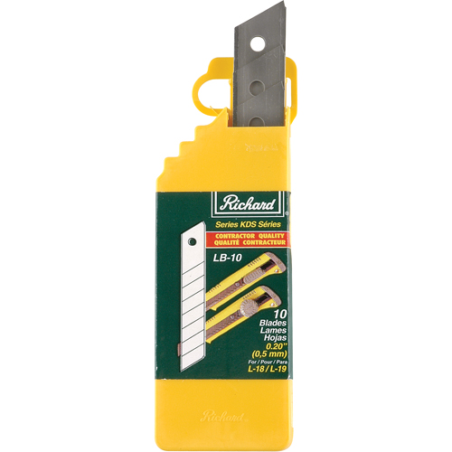 Lames de rechange, Style Cassable Mukwa Safety Services