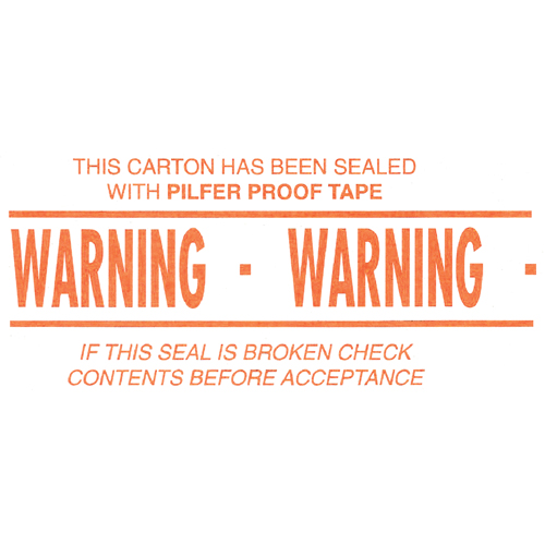 Pre-Printed Gummed Tapes, 72 mm (2-4/5") x 137 m (449.475'), Kraft Mukwa Safety Services