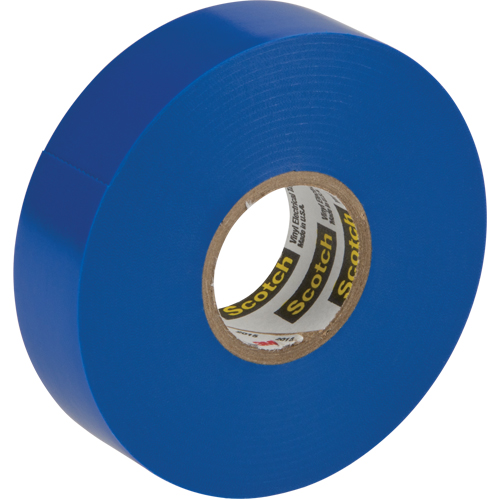 Scotch&reg; 35 Colour Coded Tape, 19 mm (3/4") x 20.1 m (66'), Blue, 7 mils Mukwa Safety Services