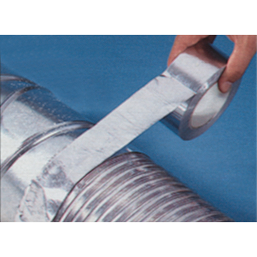 Aluminum Foil Tape, 4.6-mils Thick, 48 mm (1-7/8") x 55 m (180') Mukwa Safety Services
