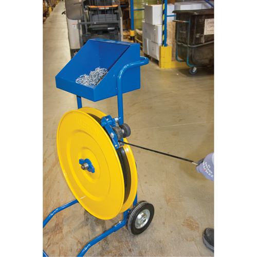 High-Tensile Steel Strapping, 1-1/4" Wide x 0.031" Thick Mukwa Safety Services