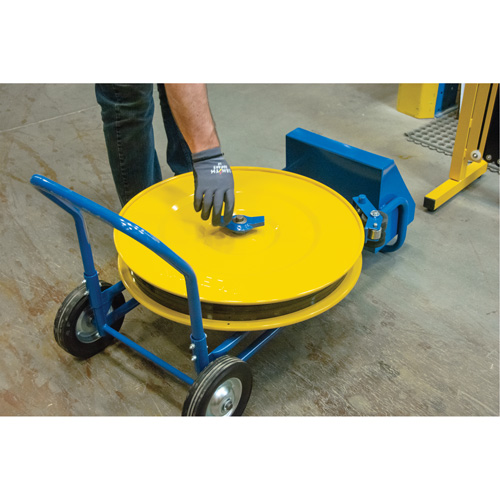 Strapping Dispenser, Polyester/Steel/Polypropylene Straps, 16"/8" Core Dia., 3"/8"/6" Roll Width Mukwa Safety Services