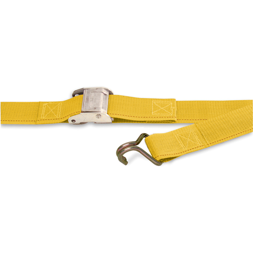 Logistic Straps, Cam Buckle, 2" W x 16' L, 500 lbs. (230 kg) WLL Mukwa Safety Services