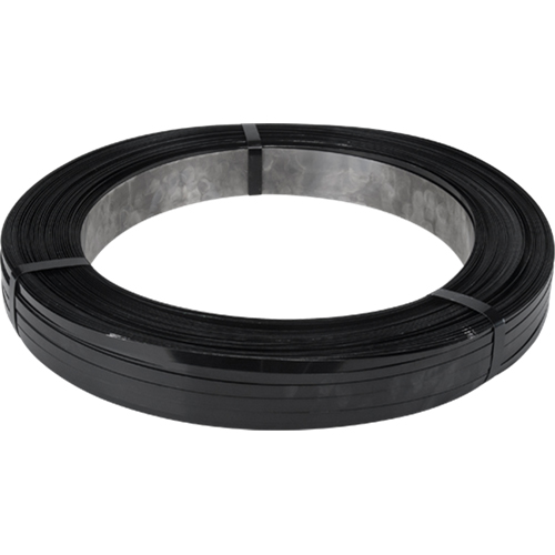 Feuillard en acier, Largeur x 5/8", &eacute;paisseur 0,023" Mukwa Safety Services
