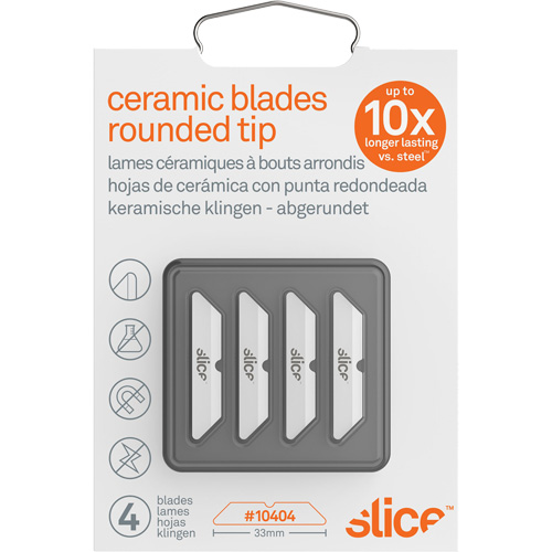 Slice Box Cutter Replacement Blades, Single Style Mukwa Safety Services