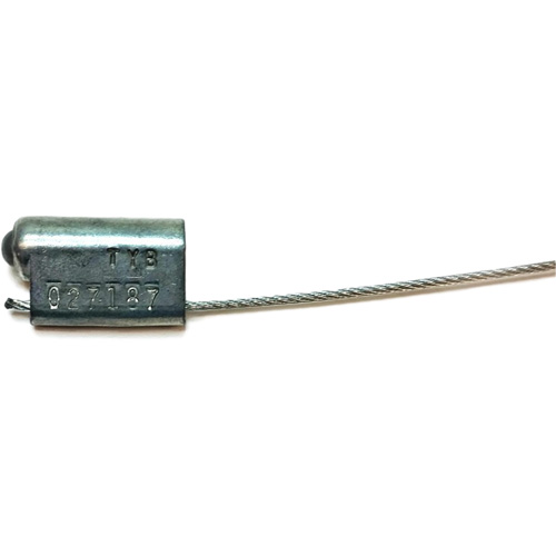 Scell&eacute; de s&eacute;curit&eacute; EZ Loc, 12", M&eacute;tal, Scell&eacute; &agrave; c&acirc;ble Mukwa Safety Services