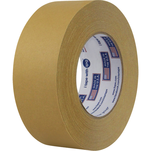 Utility Paper Flatback Tape, 48 mm (2") x 54.8 m (180'), Kraft Mukwa Safety Services