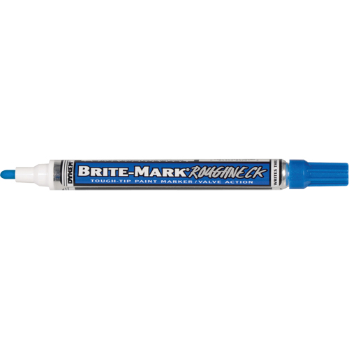 Brite-Mark&reg; RoughNeck Marker, Liquid, Blue Mukwa Safety Services