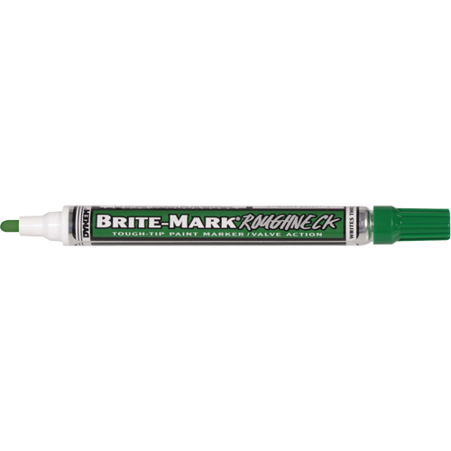 Brite-Mark&reg; RoughNeck Marker, Liquid, Green Mukwa Safety Services
