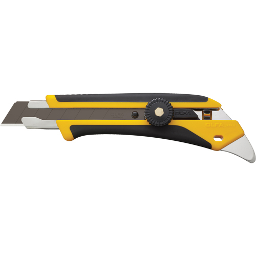 Couteau utilitaire robuste avec verrou &agrave; loquet, 18 mm Mukwa Safety Services