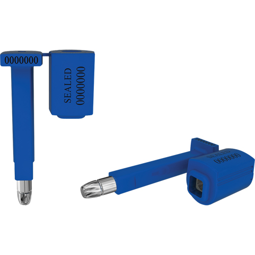 High Security Locktainer Security Seals, 3-1/4", Metal, Bolt Seal Mukwa Safety Services