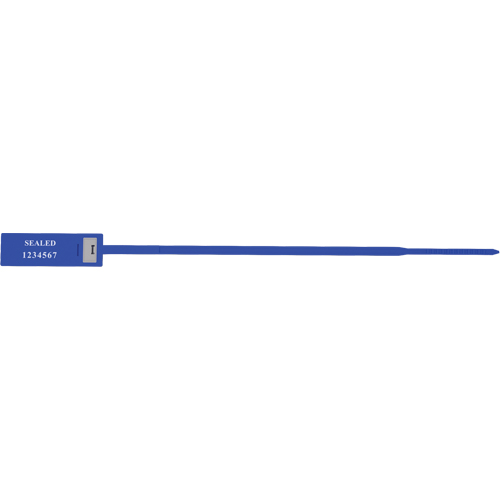 uniStrap Seal, 13", Metal, Pull-Up Seal Mukwa Safety Services