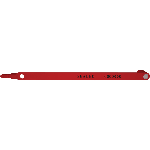Scell&eacute;s de s&eacute;curit&eacute; uniFreight, 7-3/4", Plastique, Scell&eacute; pour camion Mukwa Safety Services