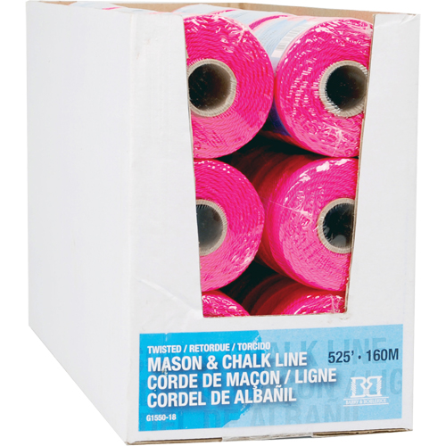 Mason/Chalk Line Rope, 525', Nylon Mukwa Safety Services