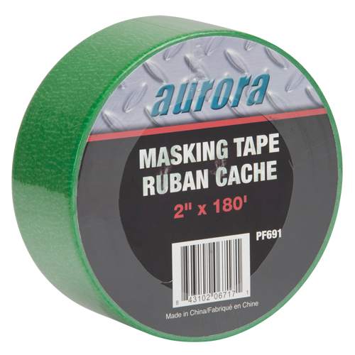 Painters Masking Tape, 50 mm (2") x 55 m (180'), Green Mukwa Safety Services