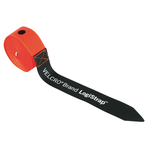 LogiStrap Logistic Straps, Hook and Loop, 2" W x 16.4' L, 225 lbs. (102 kg) WLL Mukwa Safety Services