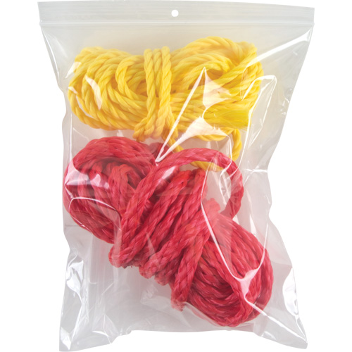 Poly Bags, Reclosable, 10" x 8", 4 mils Mukwa Safety Services