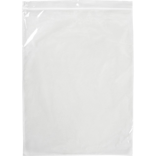 Sacs en poly, Refermable, 12" x 9", 4 mils Mukwa Safety Services