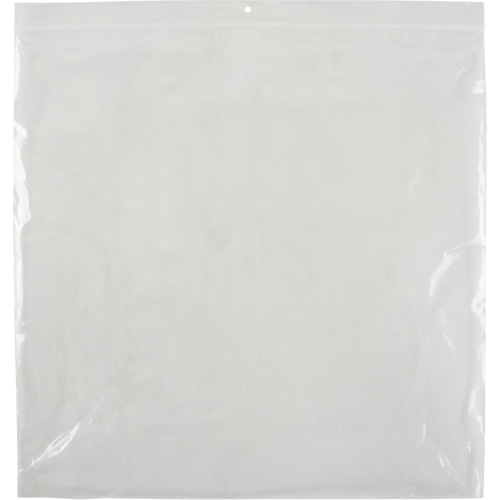 Sacs en poly, Refermable, 12" x 12", 2 mils Mukwa Safety Services