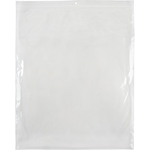 Sacs en poly, Refermable, 15" x 12", 2 mils Mukwa Safety Services