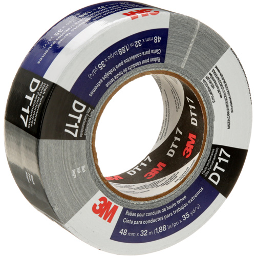 Ruban adh&eacute;sif super robuste DT17, 17 mils, Noir, 48 mm (2") x 32 m (105') Mukwa Safety Services