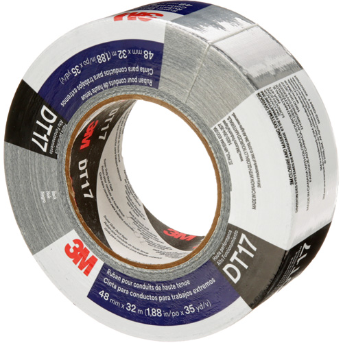 Ruban adh&eacute;sif super robuste DT17, 17 mils, Noir, 48 mm (2") x 32 m (105') Mukwa Safety Services